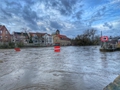 Rheine Unterschleuse der Ems vom 25-12-2023