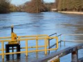 Rheine Unterschleuse der Ems vom 26-12-2023