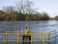 Rheine Unterschleuse der Ems vom 26-12-2023